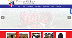 Desktop Screenshot of denverkickers.com